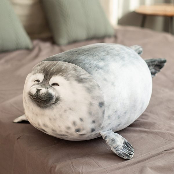 Imitation seal doll cuddle plush toy