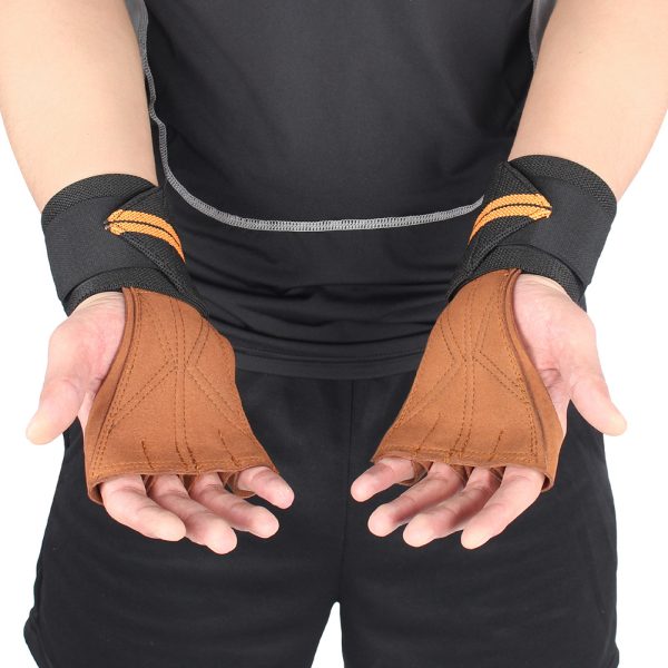 Fitness Weightlifting Dumbbell Wear-resistant Non-slip Microfiber Protective Gloves