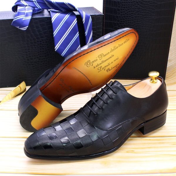 European And American Business Men's Leather Fashion Casual Shoes